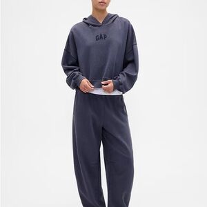 GAP Pull-On Barrel Sweatpants- Color Deep Sailor Blue- Size Medium